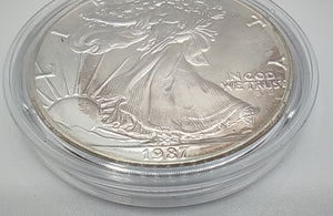 1 Dollar American Eagle USA 1987 1 OZ Silber