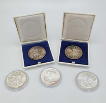 Laden Sie das Bild in den Galerie-Viewer, 1 Dollar American Eagle USA 1987 1 OZ Silber