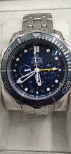Laden Sie das Bild in den Galerie-Viewer, HAU Omega Seamaster Diver Co-Axial GMT Chronograph
