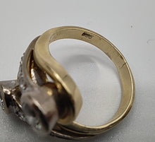 Laden Sie das Bild in den Galerie-Viewer, Brillantring in 14 Karat Gelbgold