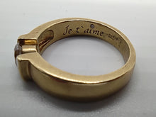 Laden Sie das Bild in den Galerie-Viewer, Solitäring in 14 Karat Gelbgold