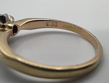 Laden Sie das Bild in den Galerie-Viewer, Solitärring in 14 Karat Gelbgold