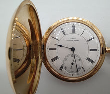 Laden Sie das Bild in den Galerie-Viewer, Taschenuhr Glashütte Julius Assmann 14 Karat Gelbgold