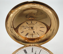 Laden Sie das Bild in den Galerie-Viewer, Taschenuhr Glashütte Julius Assmann 14 Karat Gelbgold