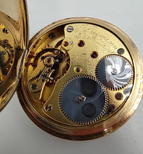Laden Sie das Bild in den Galerie-Viewer, Taschenuhr Glashütte Julius Assmann 14 Karat Gelbgold