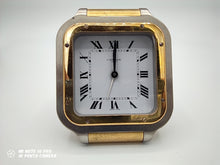 Laden Sie das Bild in den Galerie-Viewer, Reisewecker CARTIER Santos bicolor
