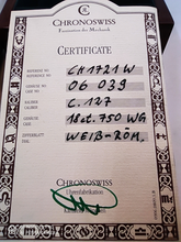 Laden Sie das Bild in den Galerie-Viewer, HAU CHRONOSWISS Perpetual Calendar Weißgold 18 Karat Limitiert!!!