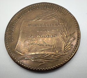 Medaille Freidrich III 1888 Brandenburg Preussen Bronze