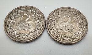 2 Reichsmark 1926 A Silber