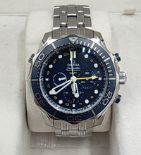 Laden Sie das Bild in den Galerie-Viewer, HAU Omega Seamaster Diver Co-Axial GMT Chronograph
